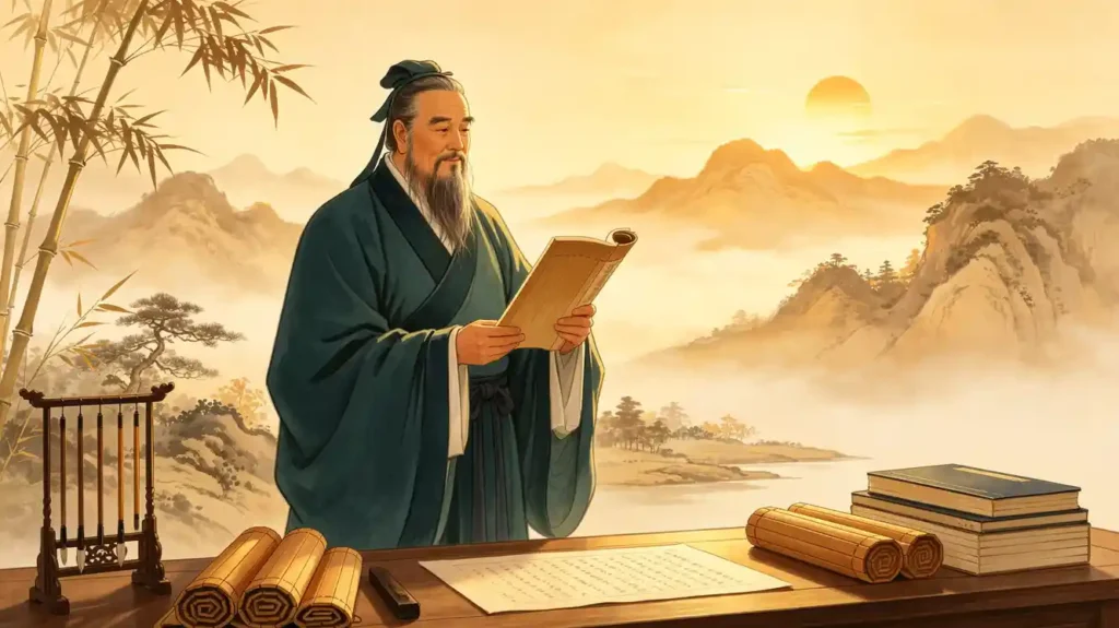 5 Confucian virtues of wen liang gong jian rang analysis